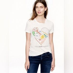 J Crew Graphic T-Shirt Teach for America